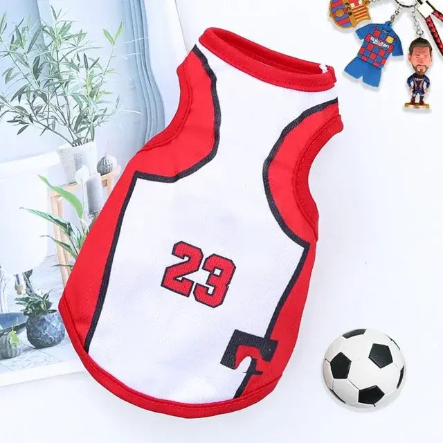 Dog Sport Basketball Jersey T-Shirts