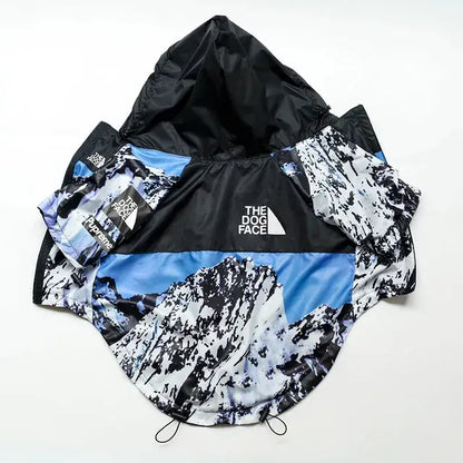 THE DOG FANS Raincoat  Windbreaker Hooded Jacket