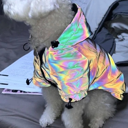 HI-VIS Reflective Windbreaker Dog Jacket